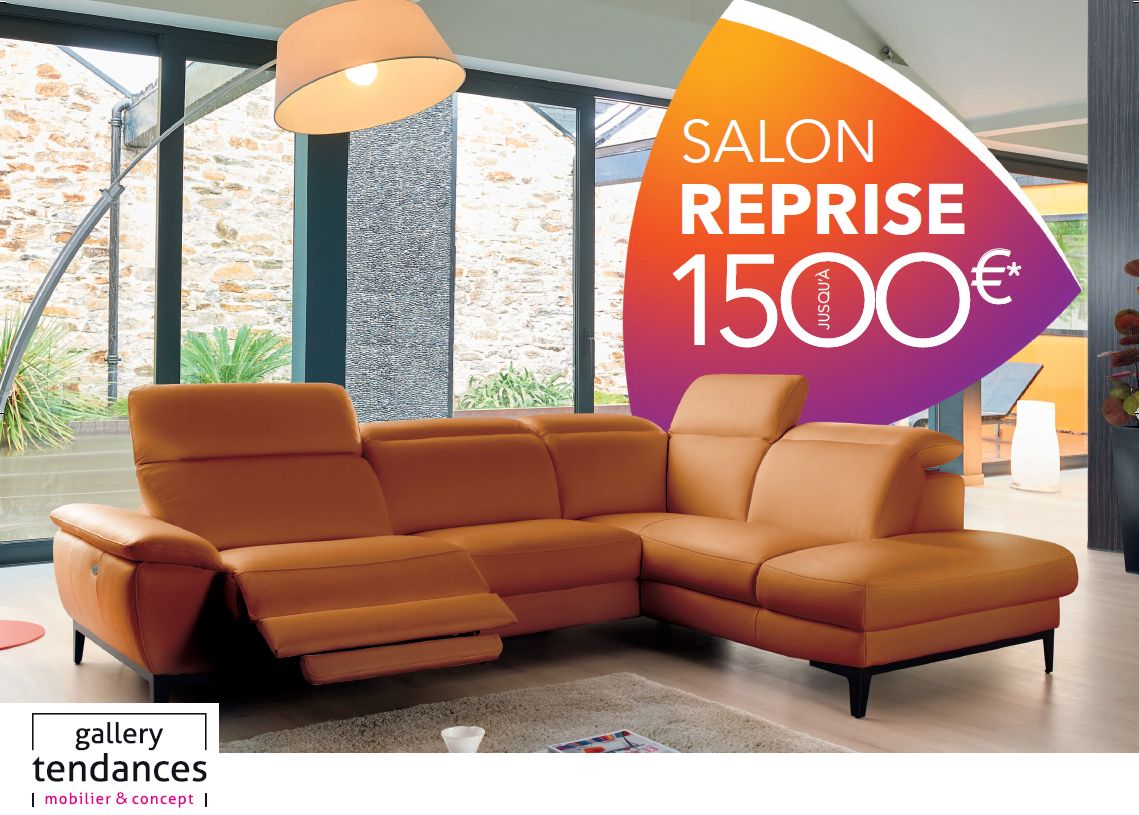 Salon reprise jusqu'a 1500 €