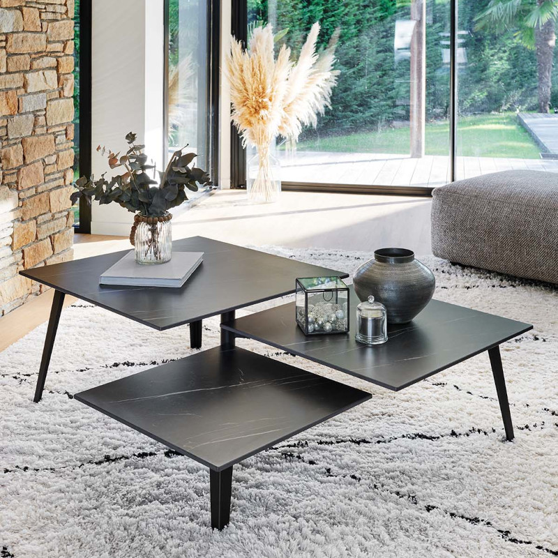 Tendance : une table basse en céramique pour un effet wouah !