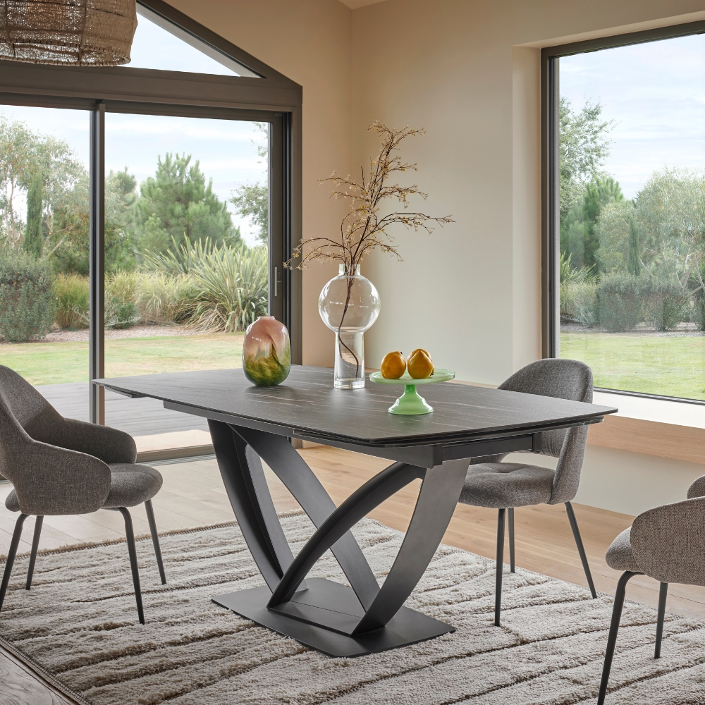 Table de repas extensible