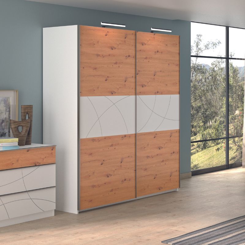 Armoire 2 portes coulissantes