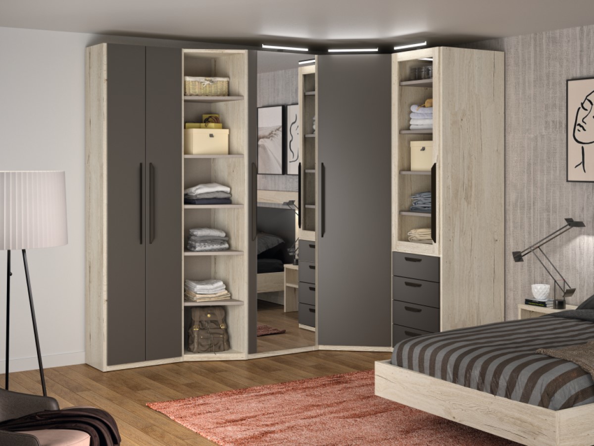 Dressing d'angle composable