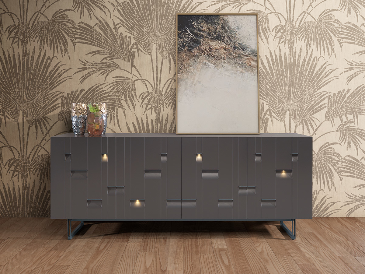 Enfilade 4 portes