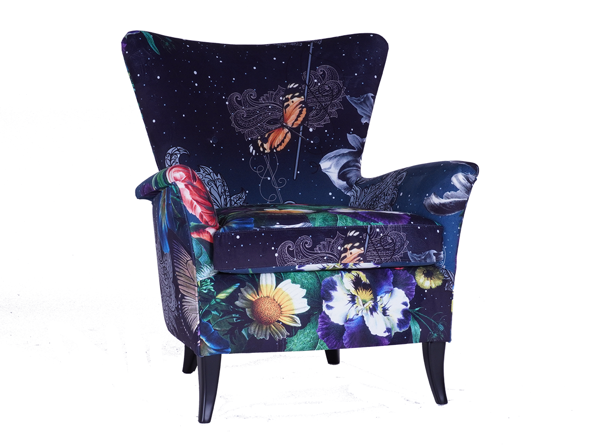 Fauteuil déco SALIMA