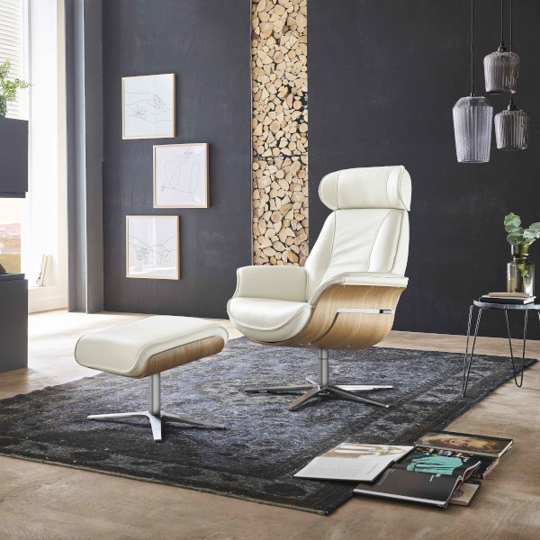 Fauteuil relax avec repose-pieds