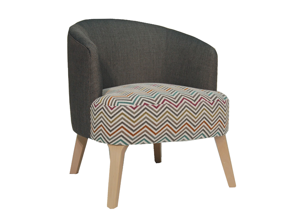 Fauteuil déco LYDIE