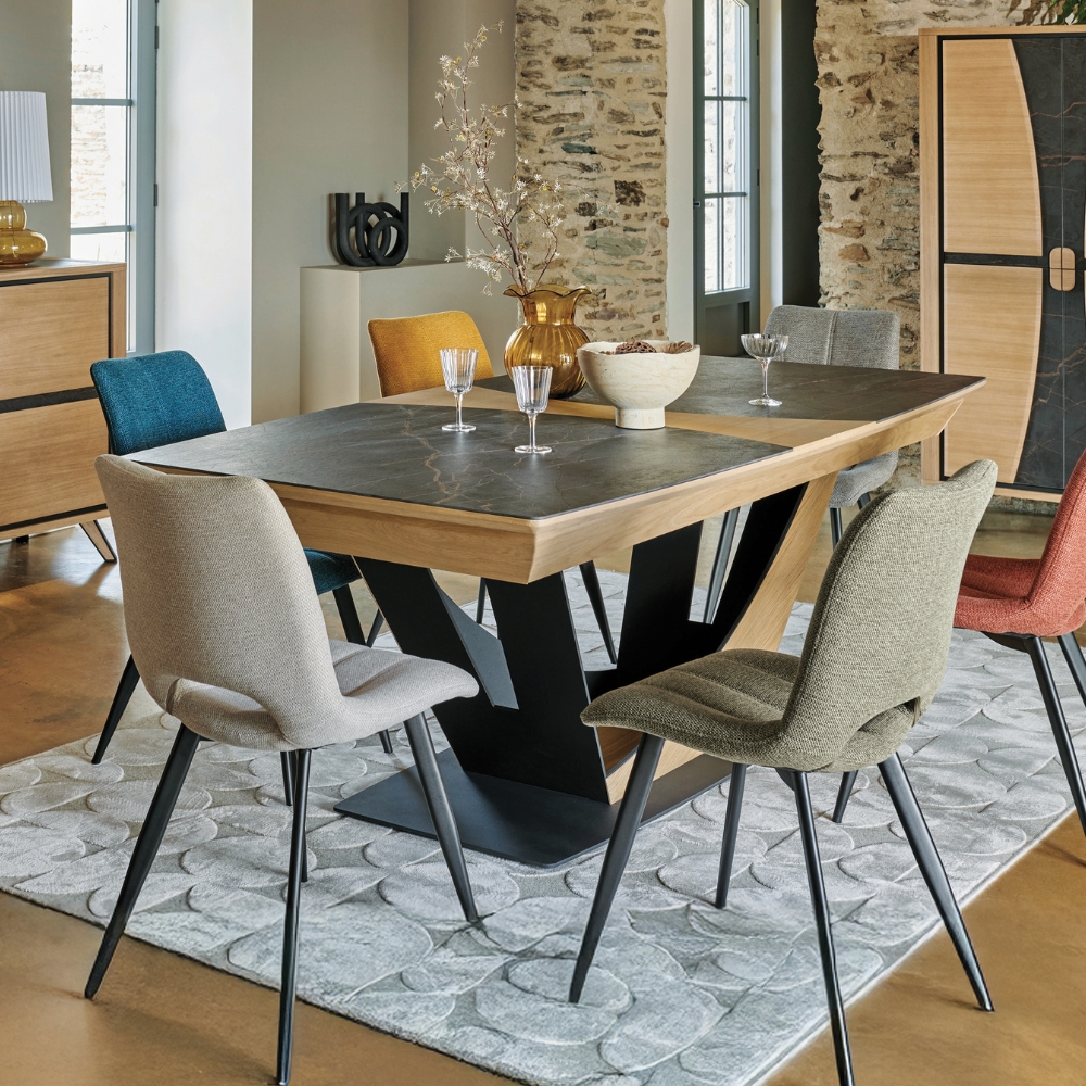 Table de repas extensible