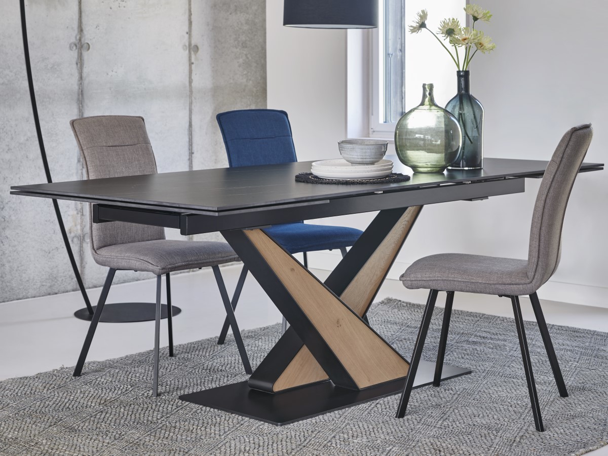 Table de repas céramique extensible