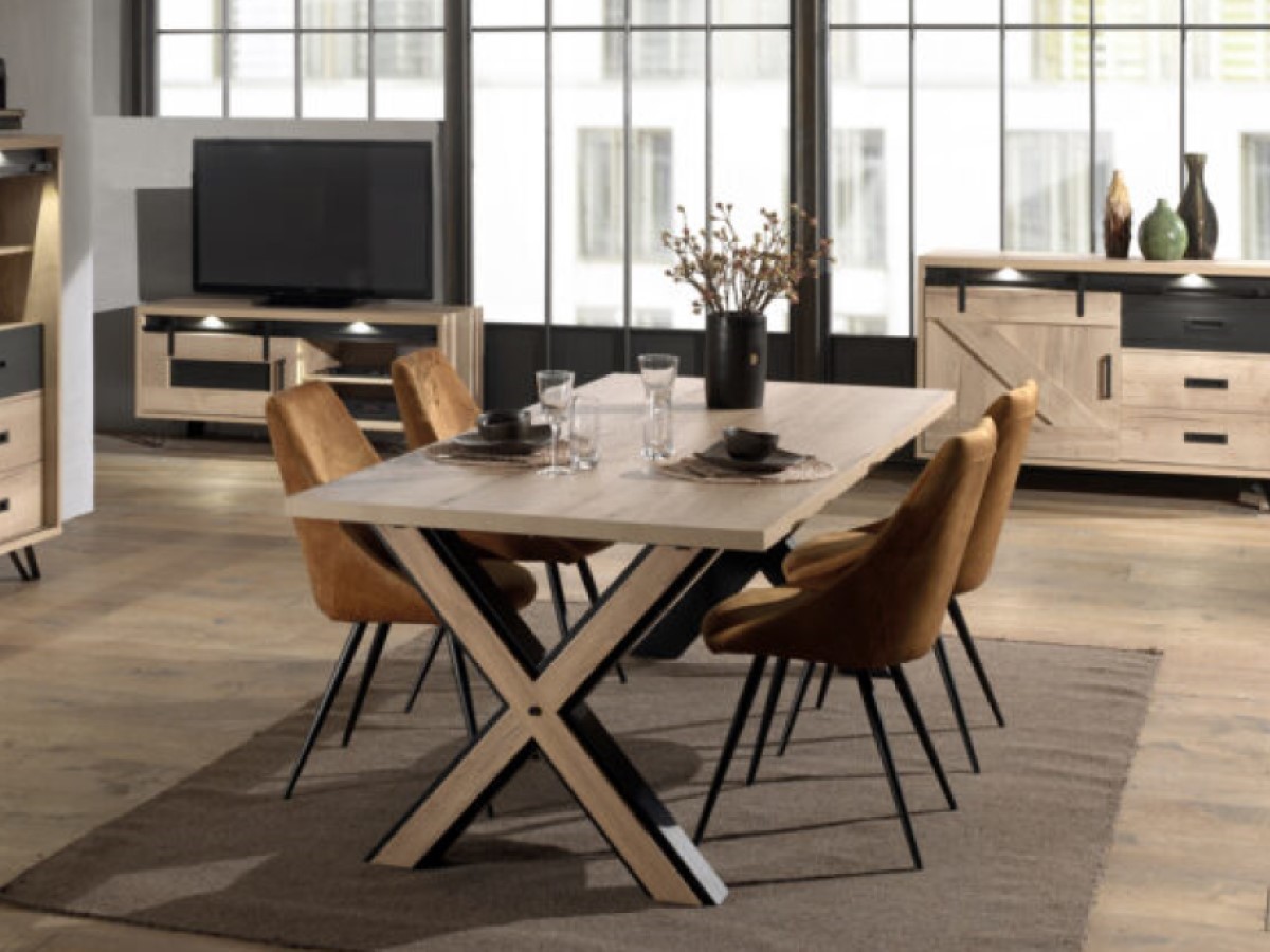 Table de repas rectangulaire